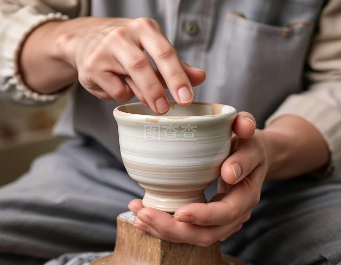 手巧的陶工 传统杯子制作的工艺与传承
